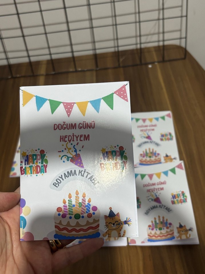 Doğum Günü Hediyem Boyama Kitabı - Görsel 3