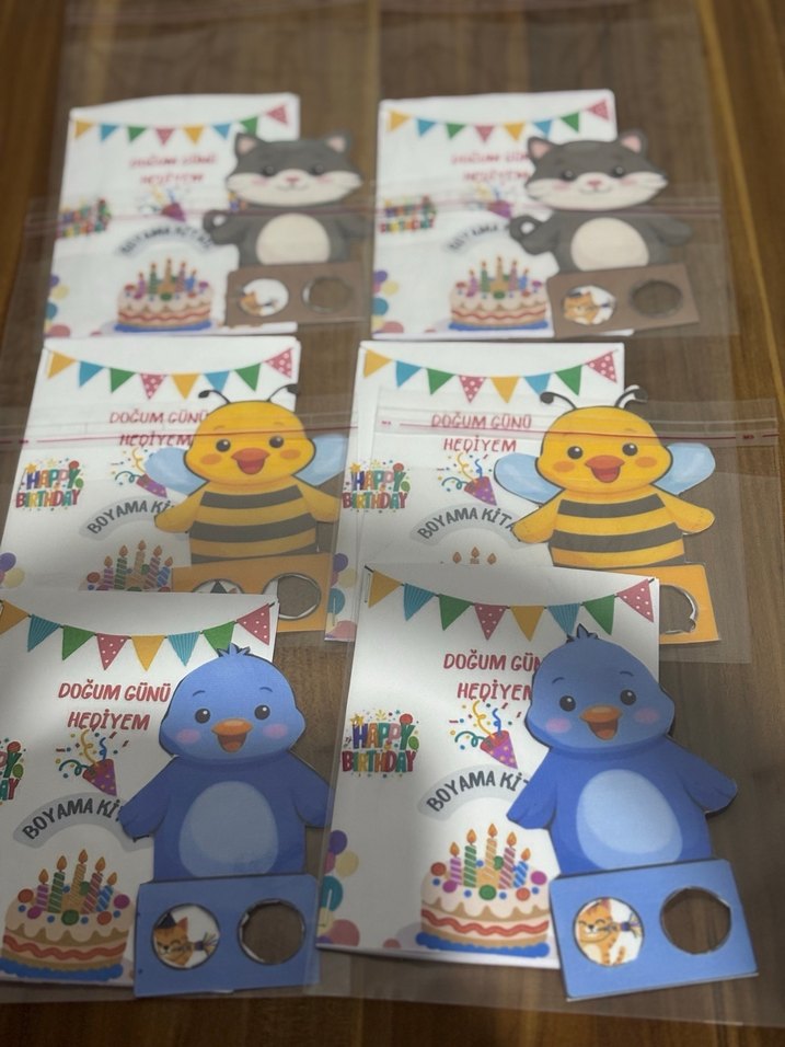Doğum Günü Hediyem Boyama Kitabı - Görsel 2