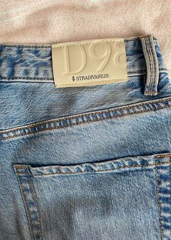xs Beden mavi Renk Stradivarius D98 Jean