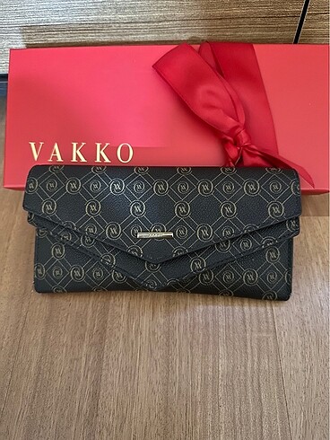 Vakko monogramlı sıfır cüzdan orjinal