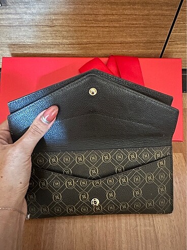 Beden Vakko monogramlı sıfır cüzdan orjinal