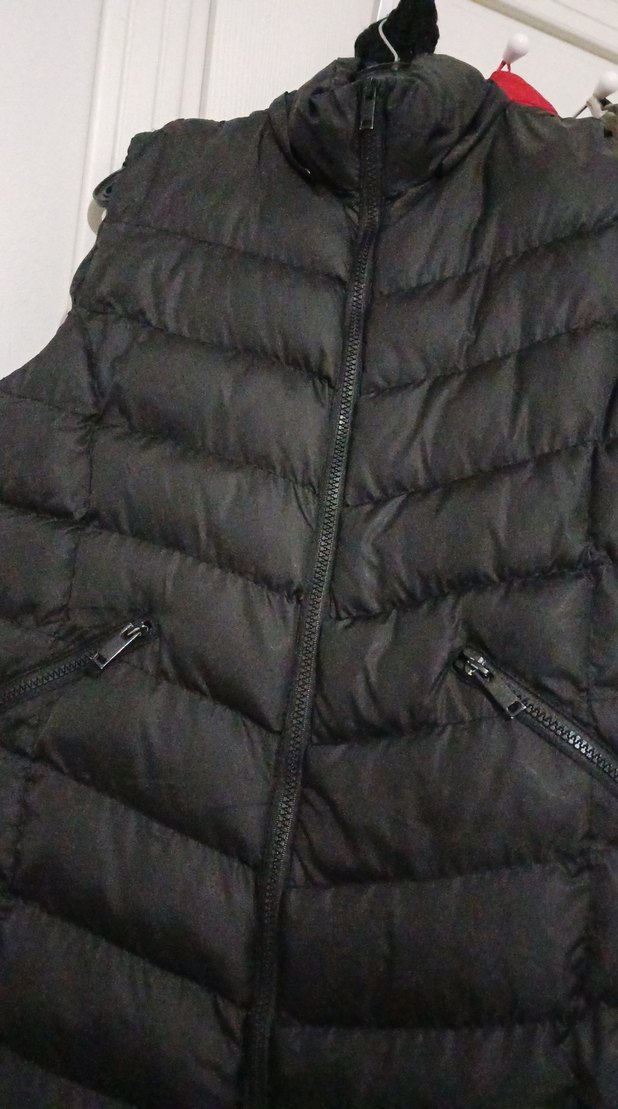 uzun kadın şişme yelek - Görsel 3