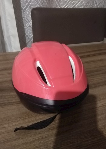 Pembe Parlak Yüzeyli çoçuk Kaskı - Görsel 2