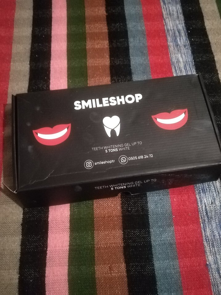 SMILESHOP Siyah Diş Beyazlatma Seti - Görsel 2