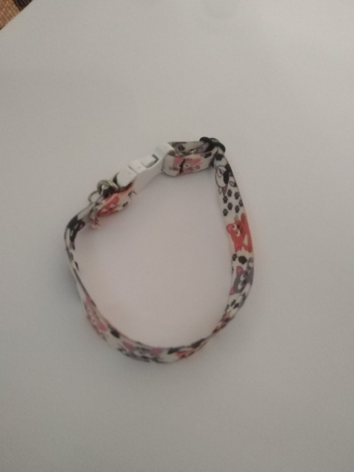 Renkli Desenli Kedi Tasması - Görsel 2