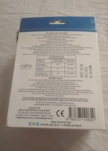 Pastel Bebek Anne Sütü Saklama Poşeti 25'li - Görsel 2