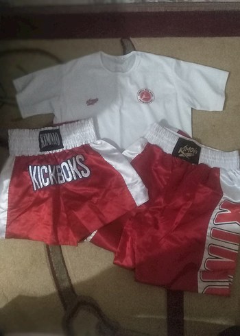 Kırmızı Baskılı Kick Boks Seti - Görsel 2