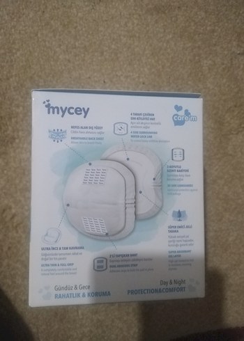 Mycey Tam Kavrama Göğüs Pedleri 15 adet vardır - Görsel 2