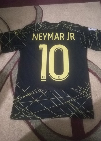 Siyah Erkek Kısa Kollu Baskılı Forma - Görsel 2