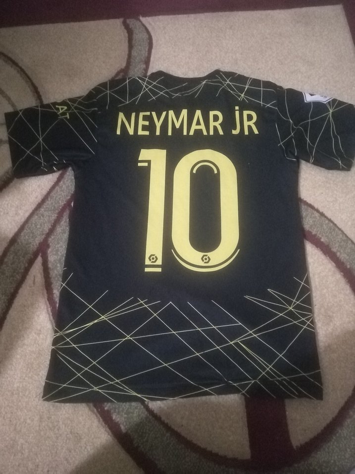 Siyah Erkek Kısa Kollu Baskılı Forma - Görsel 2