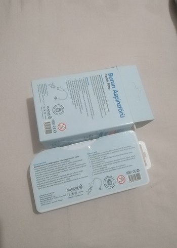 Baby Plus Burun Aspiratörü Yedek Filtreli 6 adet filtresi vardır - Görsel 2