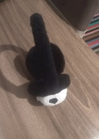 Futbol Topu Tasarımlı Siyah Kulaklık - Görsel 2