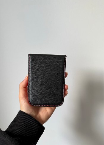 Siyah Deri Erkek Cüzdanı - Görsel 4
