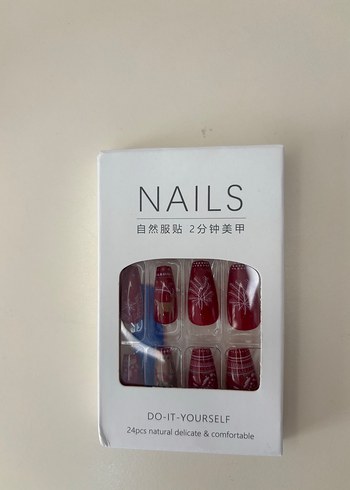 Yılbaşı Desenli Tırnak Süslemeleri - Görsel 4