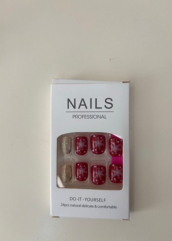 Yılbaşı Desenli Tırnak Süslemeleri - Görsel 5