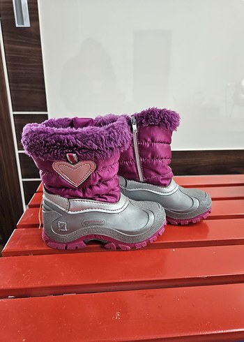 Diğer Mor Kürklü Kız Çocuk Botu 26 numara
