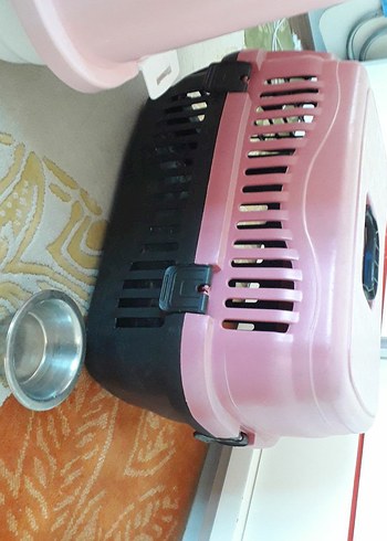 KEDİ EVİ+TAŞIMA KUTUSU+METAL MAMA KABI
