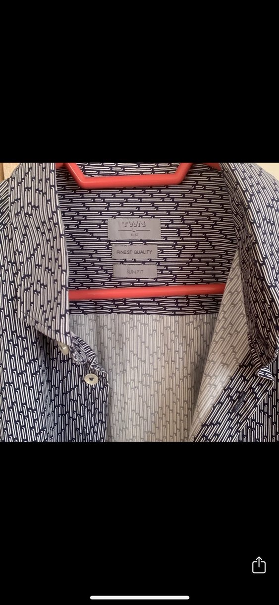 Ds Damat Gri Desenli Pamuklu Erkek Gömlek - Görsel 2