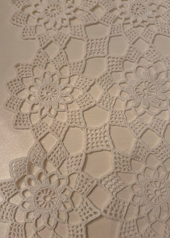 El Yapımı Vintage Dantel 4 adet - Görsel 2