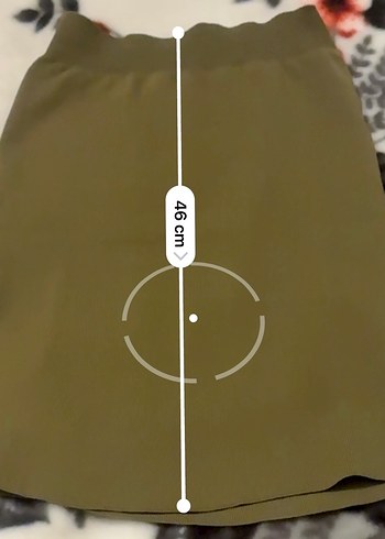 Kadın Haki İnce Uzun Kollu Triko ve etek takım - Görsel 7