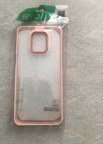 Pembe Şeffaf Telefon Kılıfı Redmi note 9/ Note 9 Pro