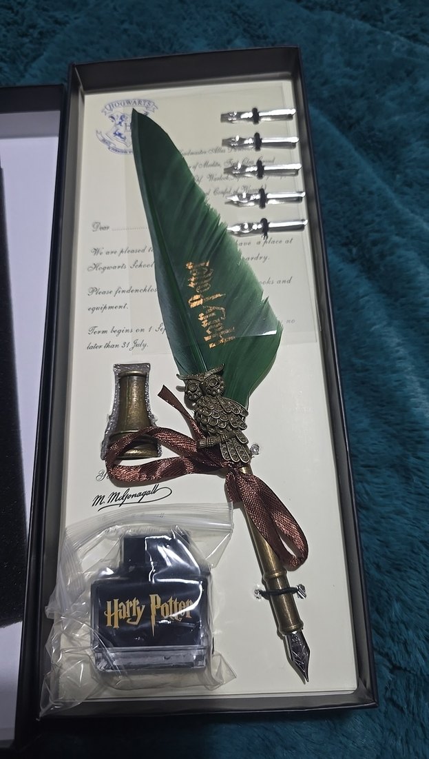 Harry Potter Altın Rozet yazi seti - Görsel 4