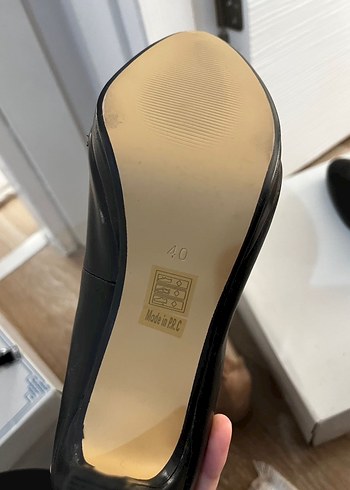 Klasik Siyah Topuklu Kadın Stiletto - Görsel 6