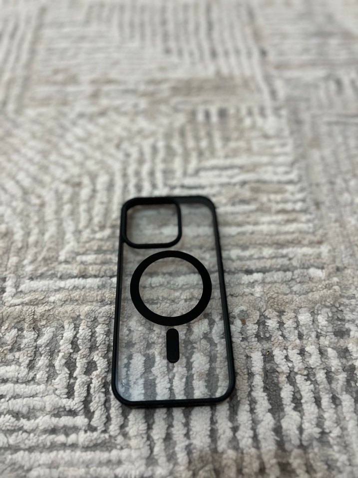 İPhone 16 pro Şeffaf Siyah Street Wear Telefon Kılıfı - Görsel 3