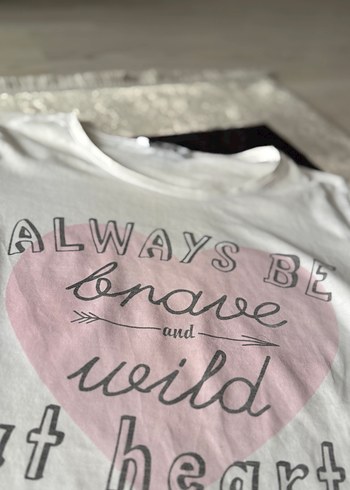 LCW Beyaz Kısa Kollu T-shirt - Görsel 2