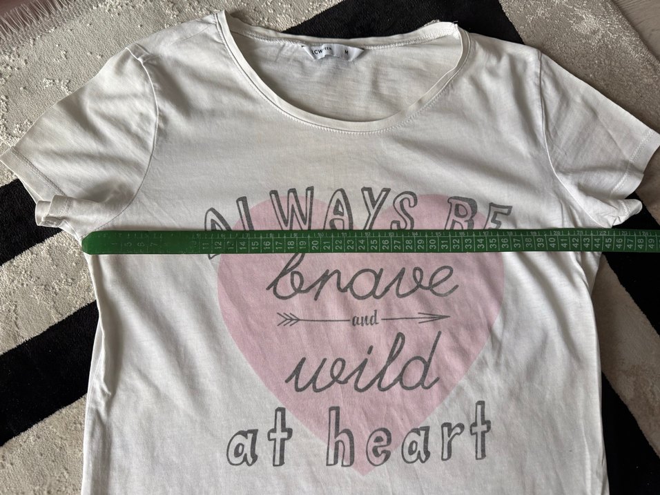 LCW Beyaz Kısa Kollu T-shirt - Görsel 4