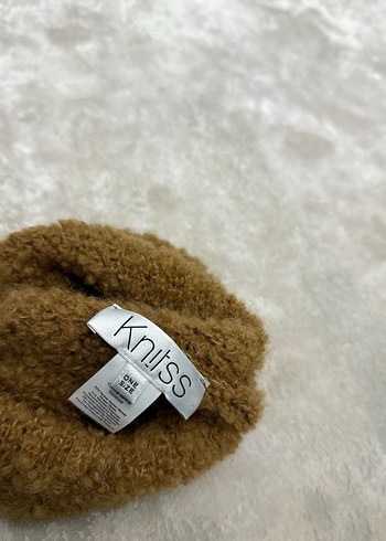 Knitss Alpaka Karışımlı Camel Bere - Görsel 2