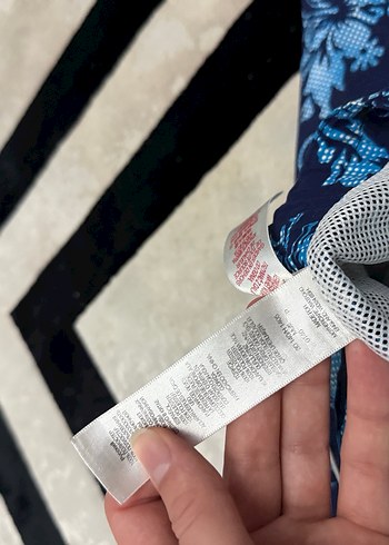 Çocuk Mavi Desenli Relax Şort - Görsel 3