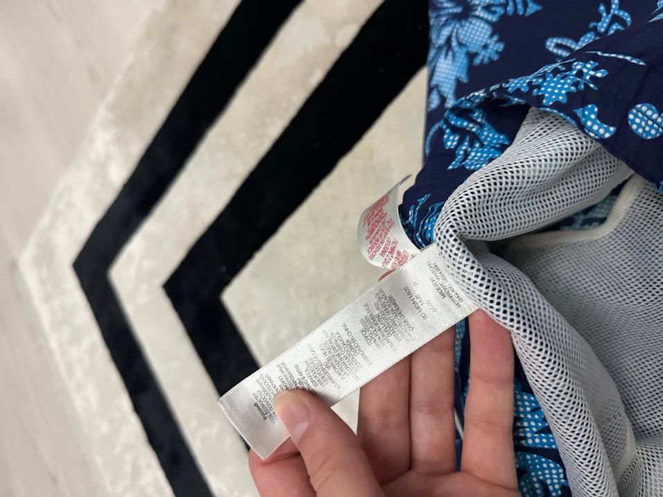 Çocuk Mavi Desenli Relax Şort - Görsel 3