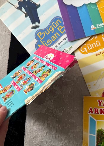 Çocuk Kitapları Seti - Renkli ve Eğlenceli - Görsel 2