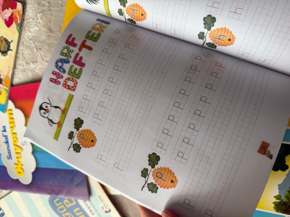 Çocuk Kitapları Seti - Renkli ve Eğlenceli - Görsel 3