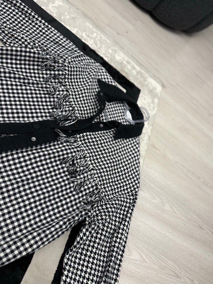 İpekyol  Siyah Beyaz Kareli Kadın Gömlek - Görsel 2