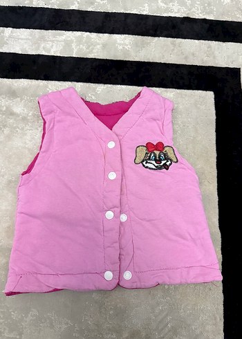 Renkli Nakışlı Pembe Bebek Kız Kıyafet Seti - Görsel 2