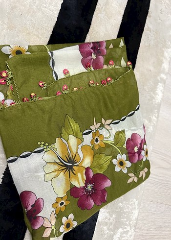 Drapeli Kahverengi Kadın Uzun Etek - Görsel 5