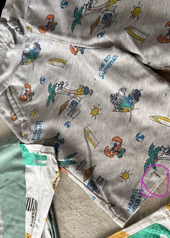 LCW Uzun Kollu Baskılı Gri Bebek Erkek Takımı - Görsel 6