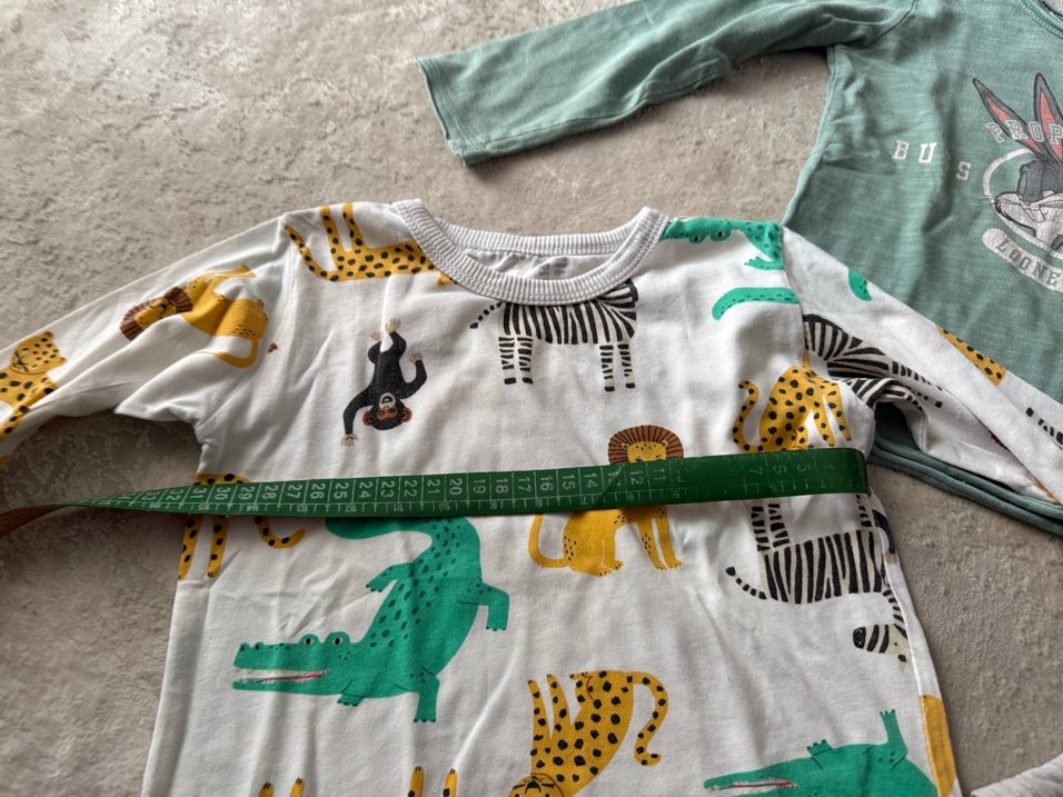 LCW Uzun Kollu Baskılı Gri Bebek Erkek Takımı - Görsel 3