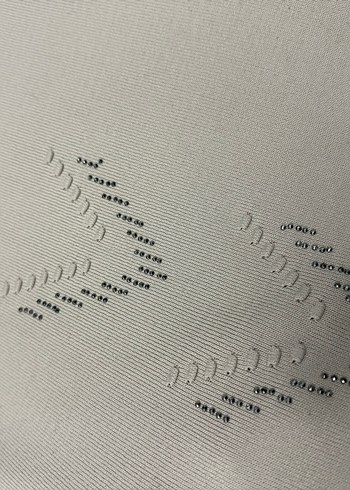 Kadın Beyaz Nakışlı Uzun Kollu Pamuklu Tişört - Görsel 2