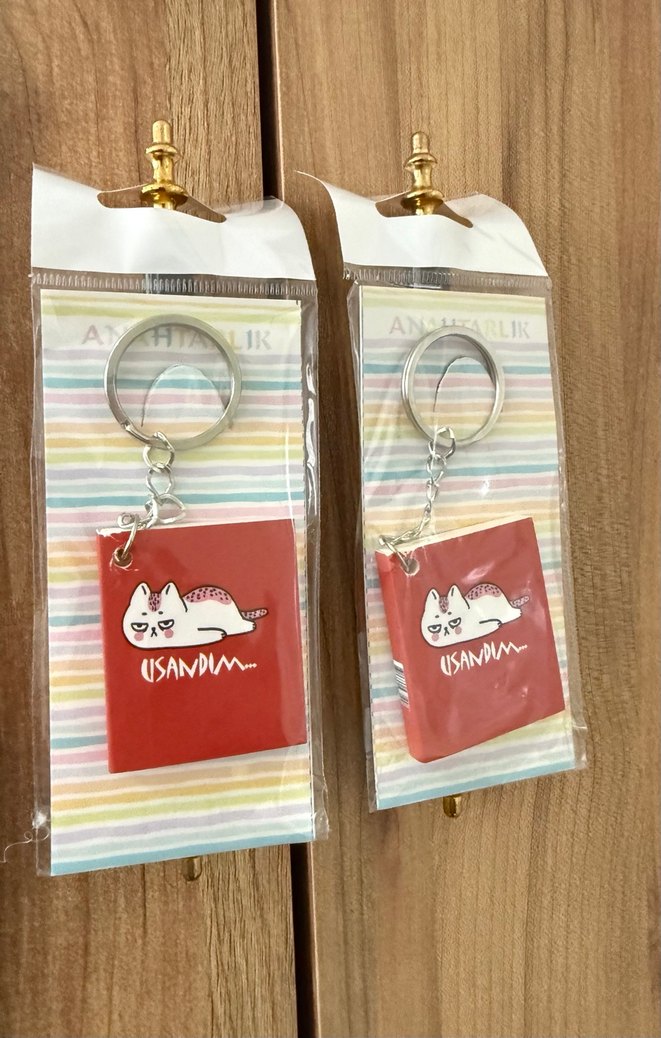 Mini Defter Anahtarlık - Görsel 3