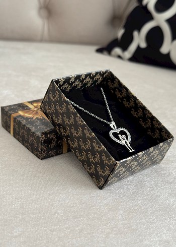 Çelik Sevgili Çift Kolye - Görsel 2