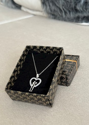 Çelik Sevgili Çift Kolye - Görsel 3