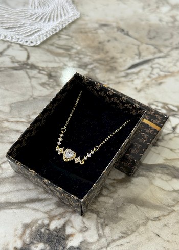 Çelik Kolye Gold - Görsel 6