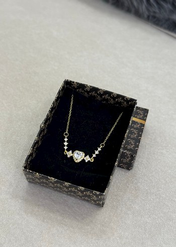 Çelik Kolye Gold - Görsel 4