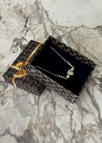 Çelik Kolye Gold - Görsel 7