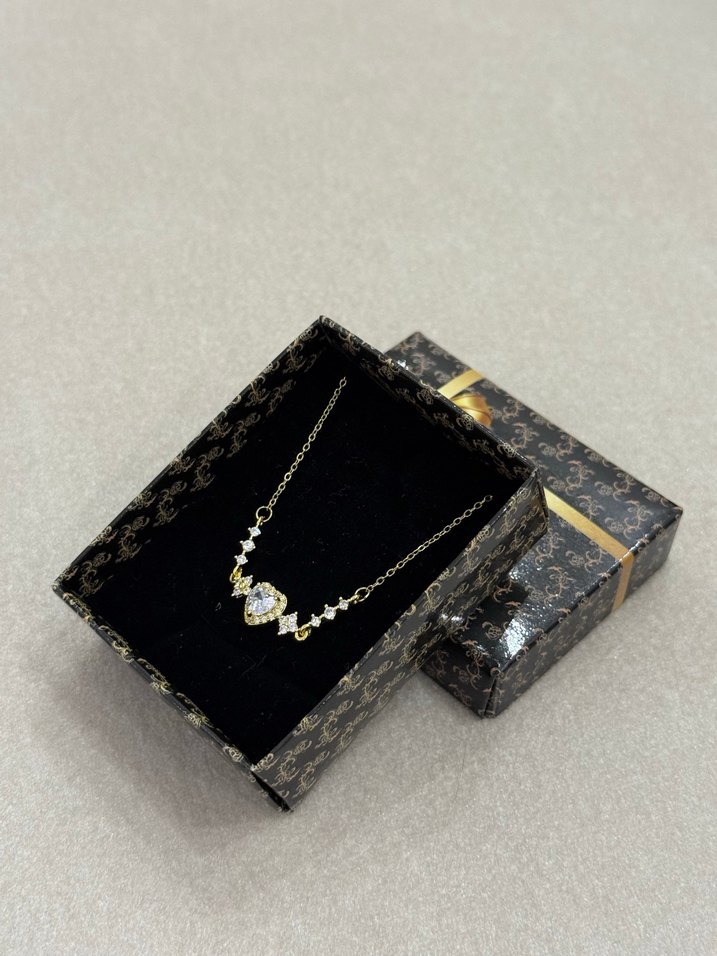 Çelik Kolye Gold - Görsel 2