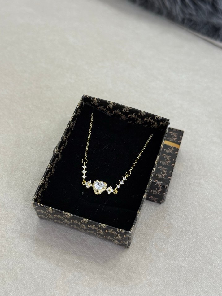 Çelik Kolye Gold - Görsel 4