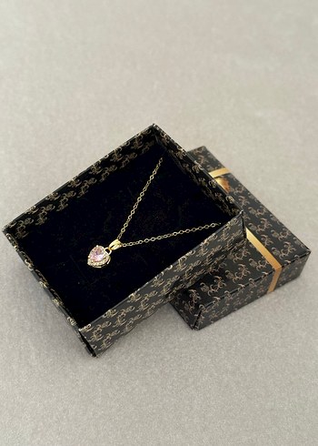 Çelik Kolye Gold - Görsel 2